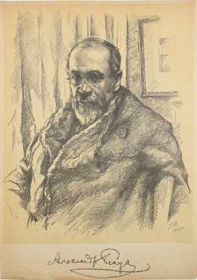 Верейский Георгий Семёнович. Портрет А. Бенуа